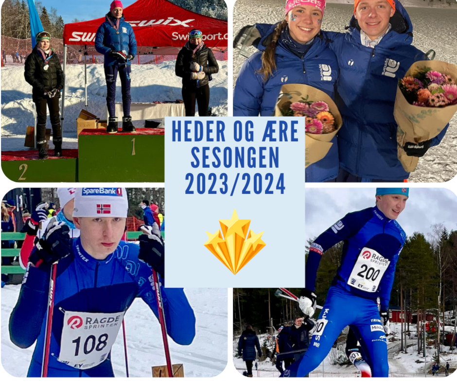 Husk at heder og ære sesongen for sesongen 2023/2024 blir delt ut på nærsamlingen på lørdag